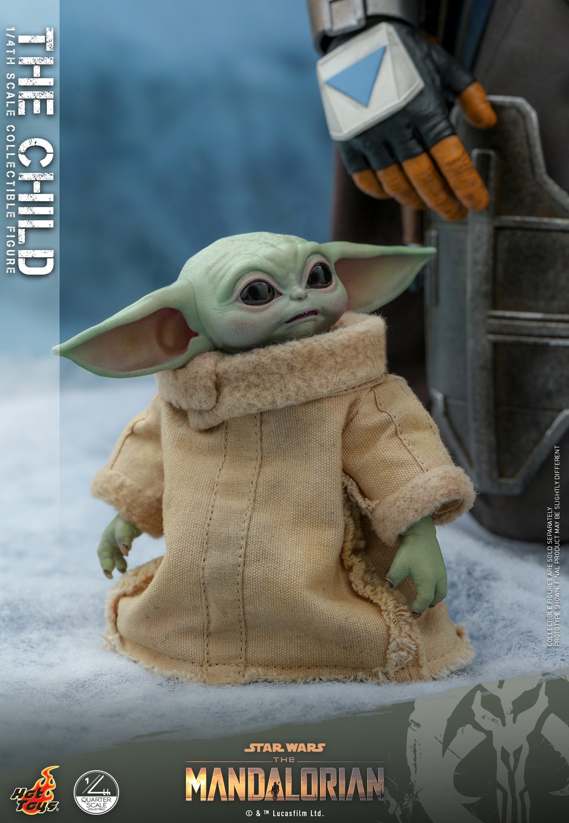 Pre-Order Hot Toys Star Wars The Mandalorian Child 1/4 Figure